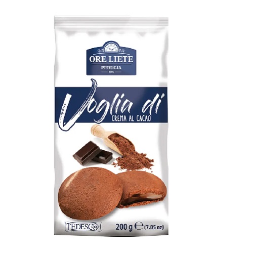 Ore Liete печенье с кремовой начинкой со вкусом какао, 200 гр Ore Liete печенье с кремовой начинкой со вкусом какао, 200 гр